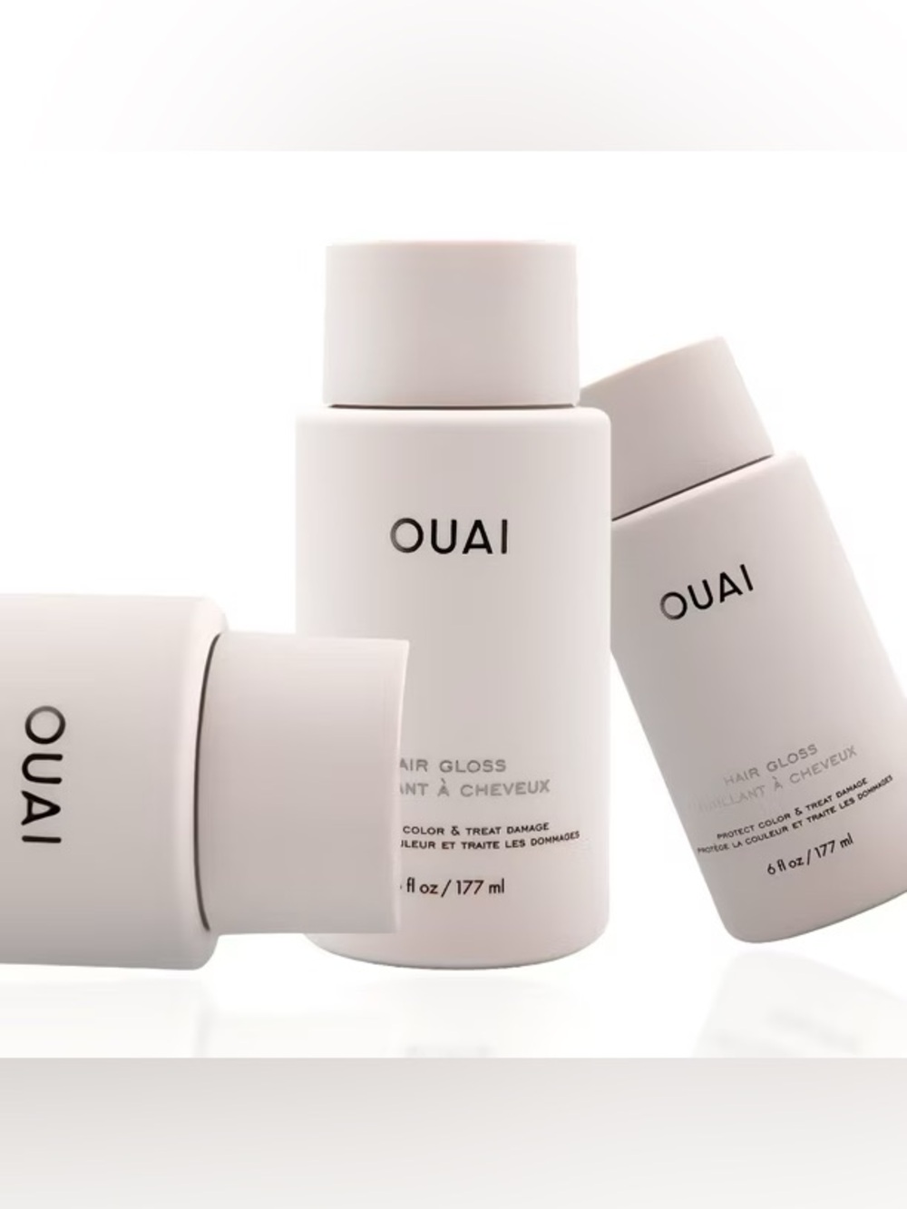 NEW✅ OUAI Hair Gloss Color Protect & Damage Treatment 6 oz